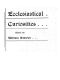 [Gutenberg 38274] • Ecclesiastical Curiosities